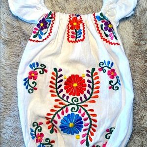handmade baby rompers